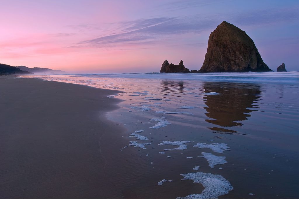 Haystack Bubbles Oregon Coast